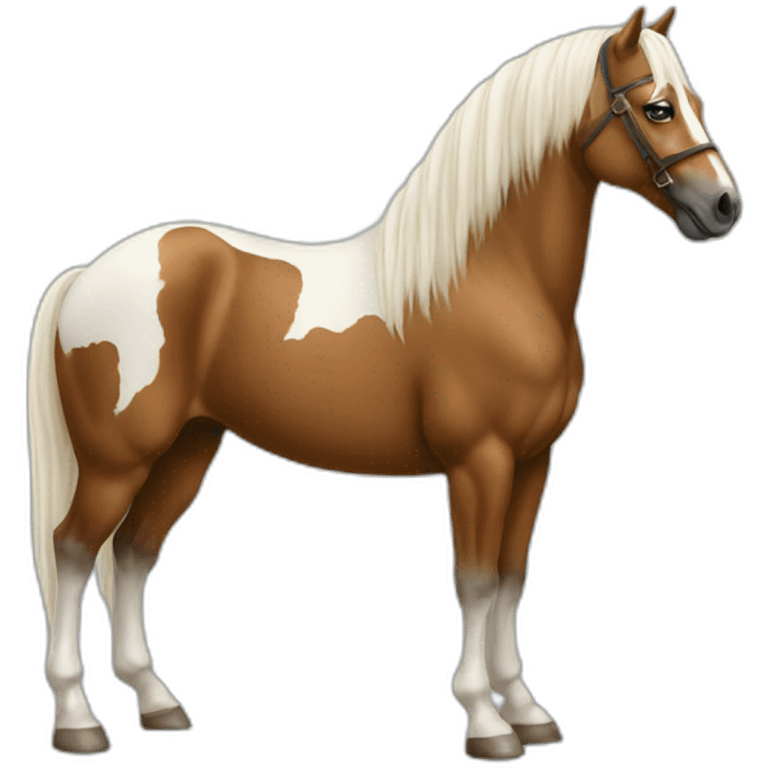 Cheval debout emoji