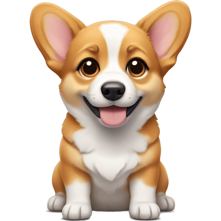 Corgi puppy emoji