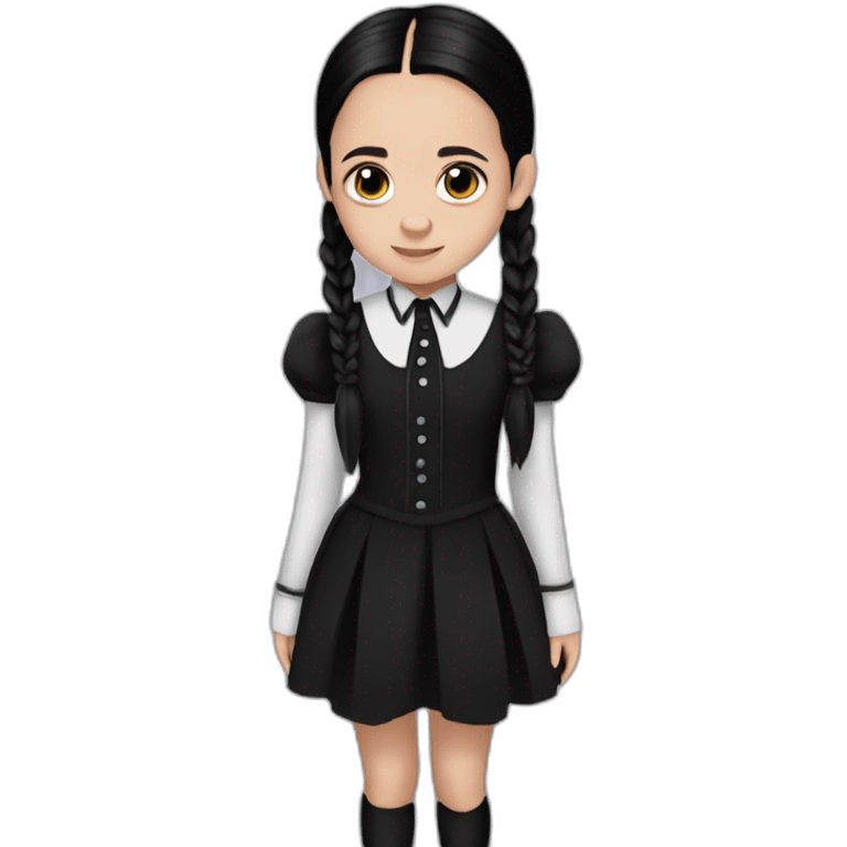 Wednesday Addams Jenna Ortega emoji