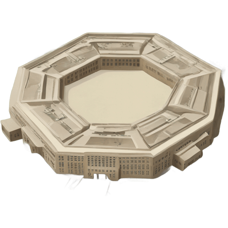 The Pentagon, usa building emoji