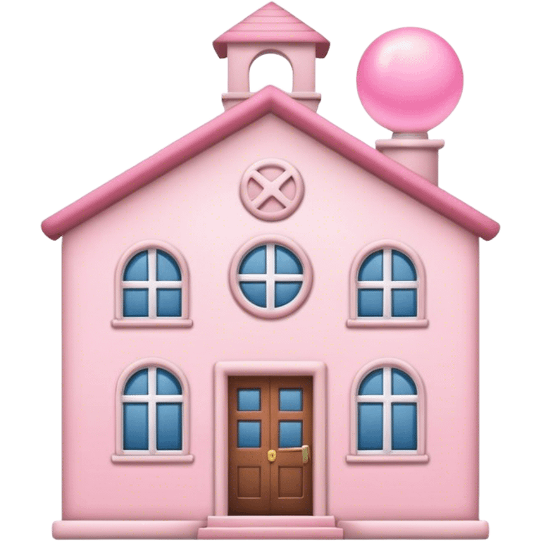 Light pink school  emoji