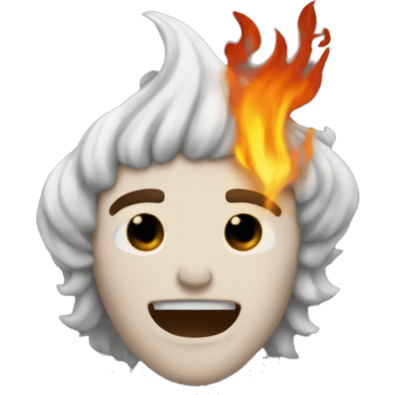 Flor del infierno  emoji