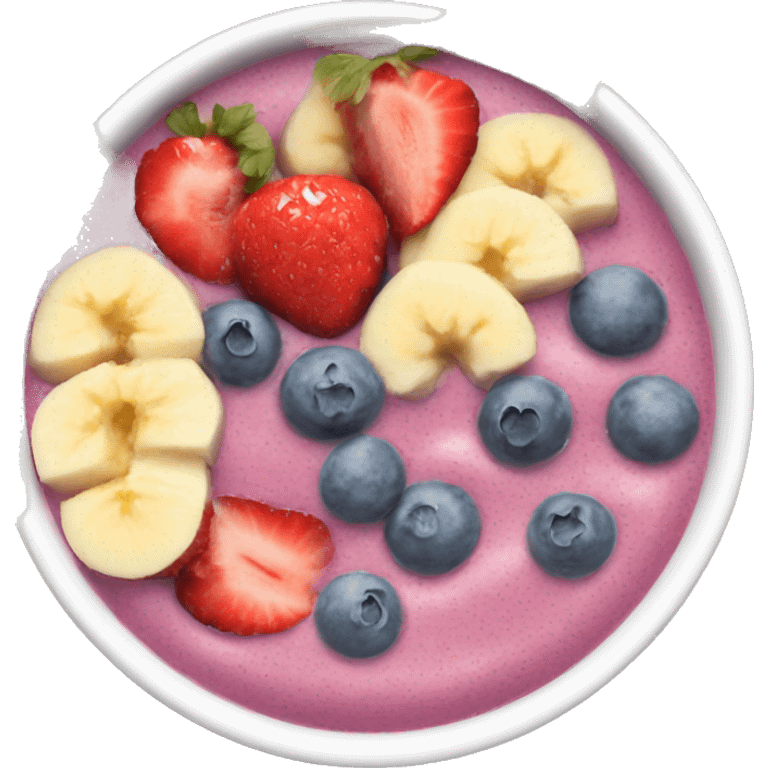 smoothie bowl  emoji