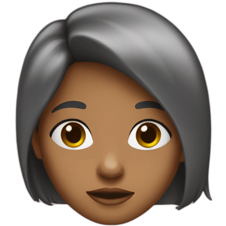 A girl  emoji