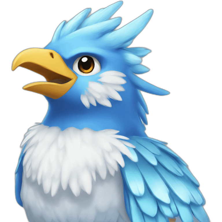 Shiny Articuno emoji