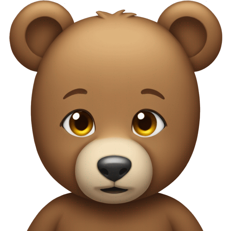 Teddy bear emoji