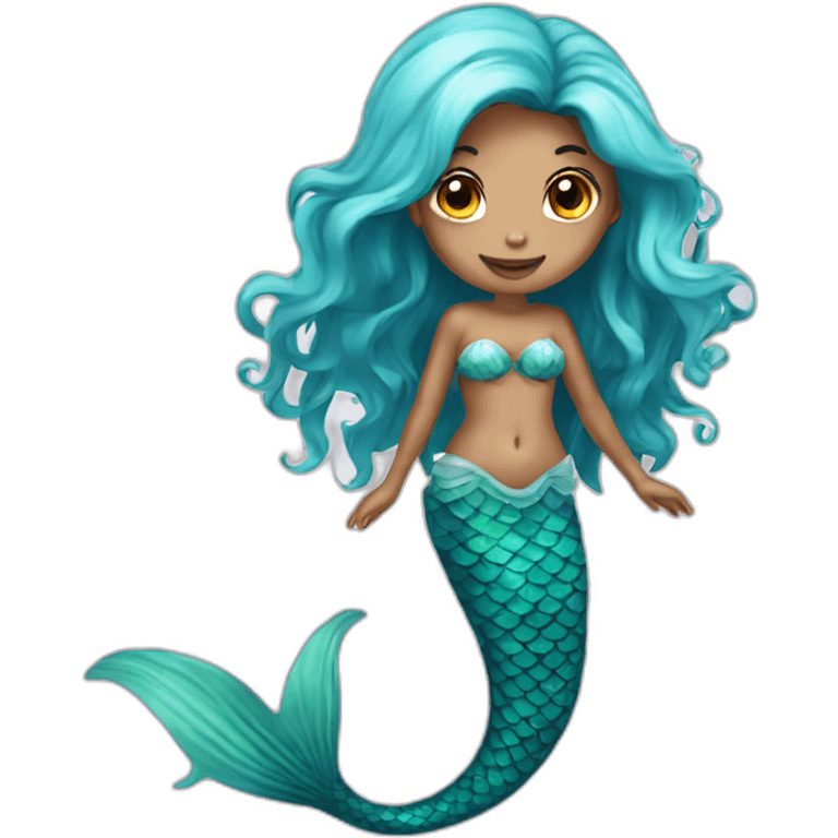 mermaid-girl-lingere emoji