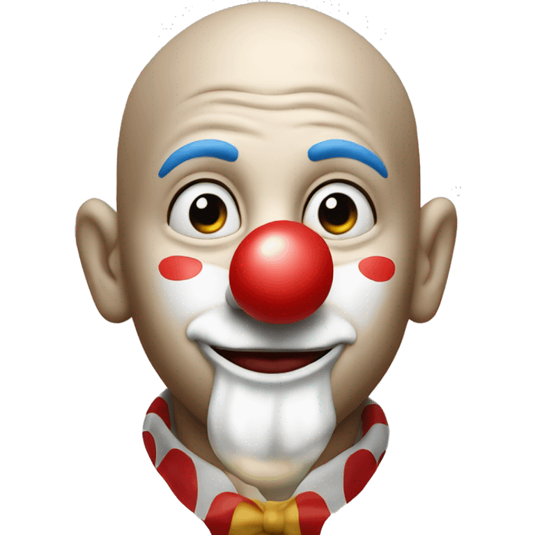 clown blowing kiss emoji