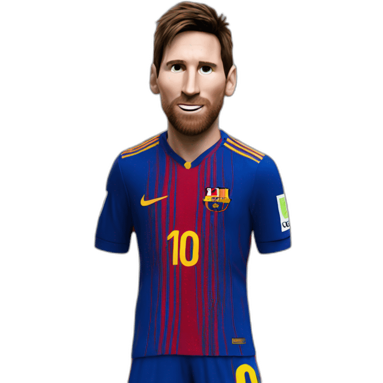 MESSI RIENDOSE emoji