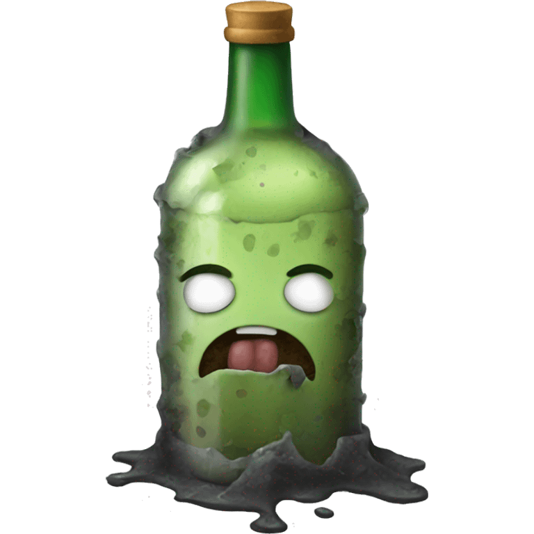 Rotten moldy wine  emoji