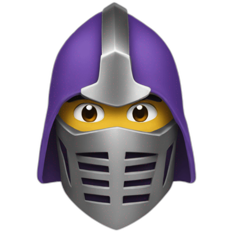 The shredder emoji