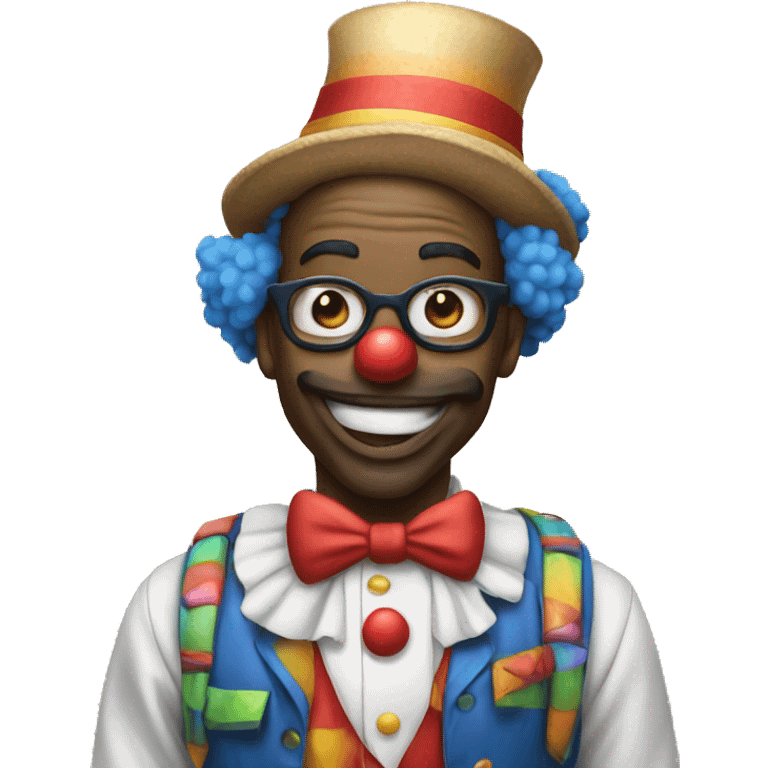 Clown and swag  emoji