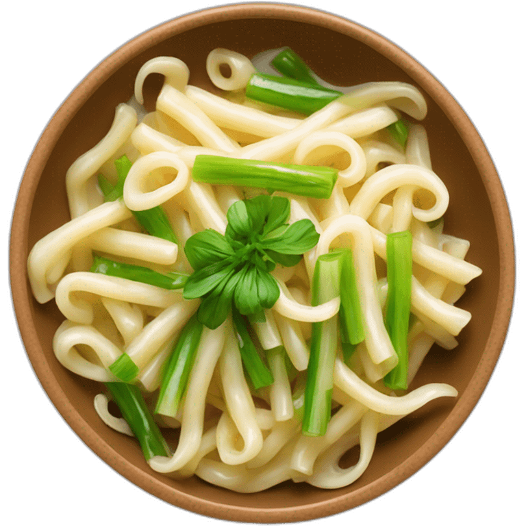 Scallion oil noodles emoji