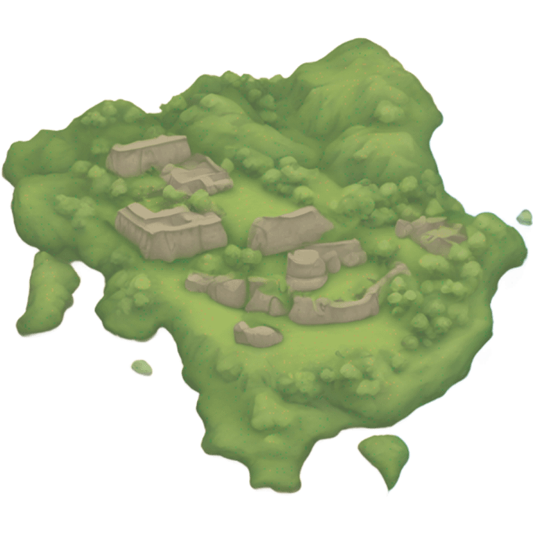 outline of the island of irelan emoji