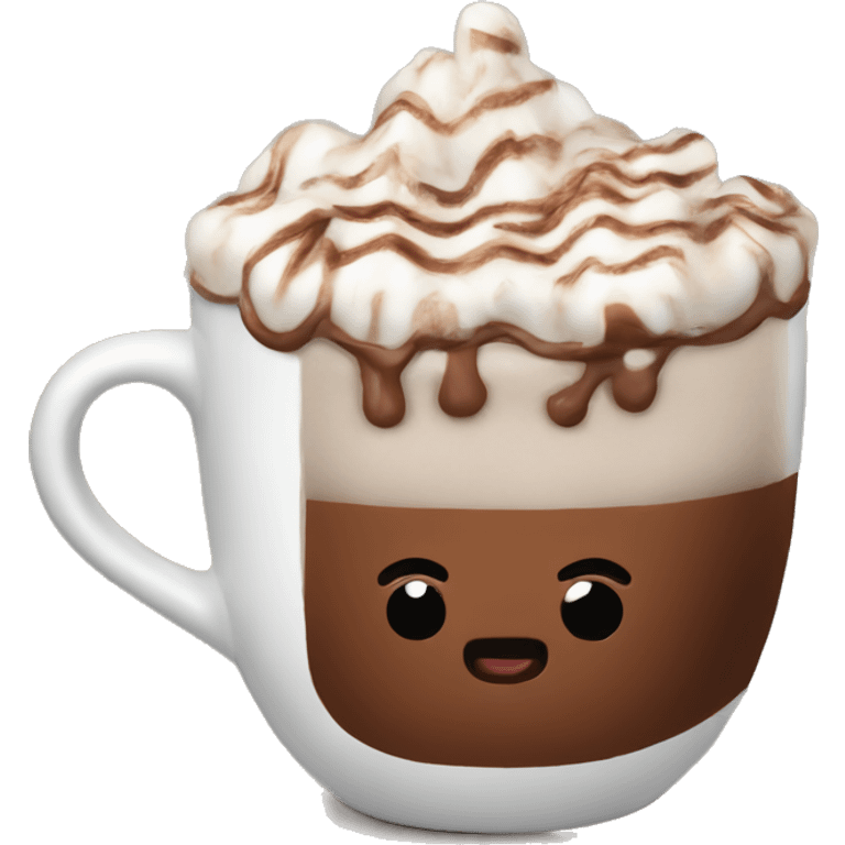 Hot chocolate emoji