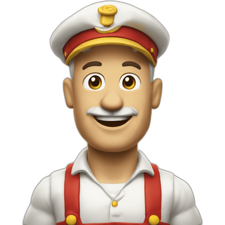 eclater le bide au popeye's emoji