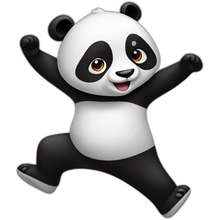 panda dancing emoji