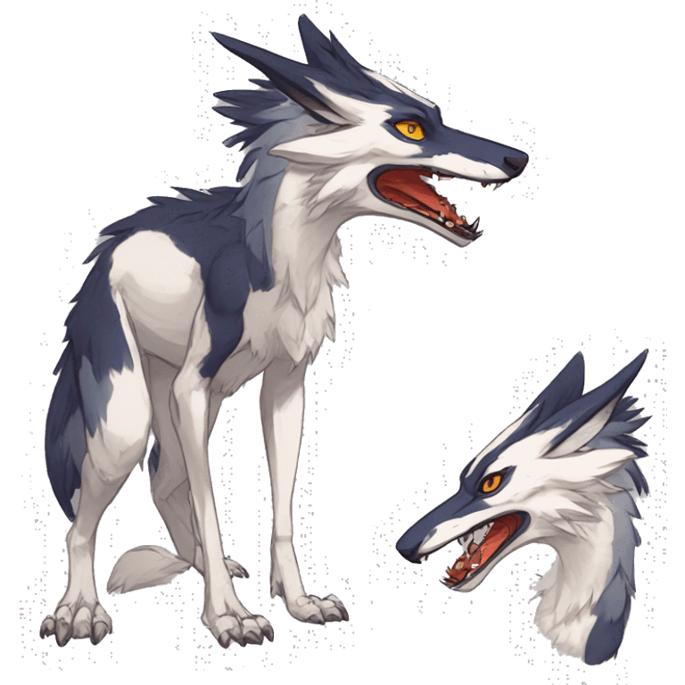 Modern Vernid-Trico-Sergal species by LiLaiRa emoji