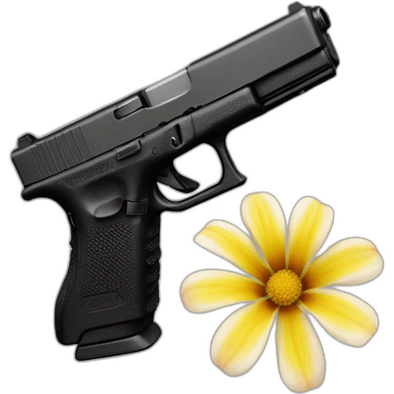 Glock flower emoji