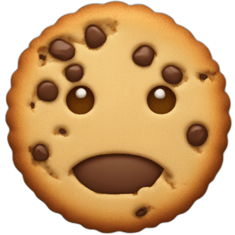 A single cookie emoji