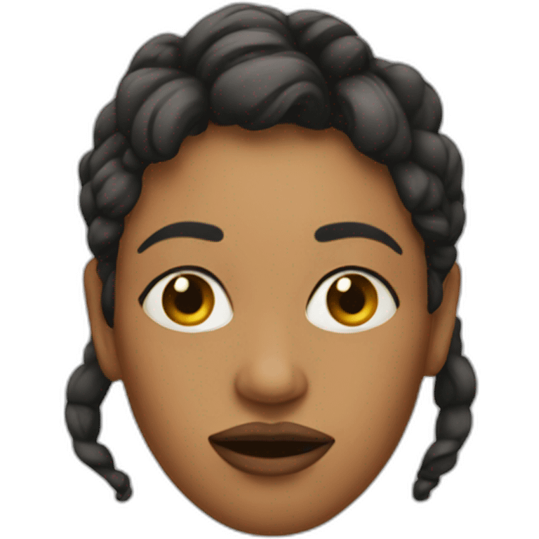 Fugly woman emoji