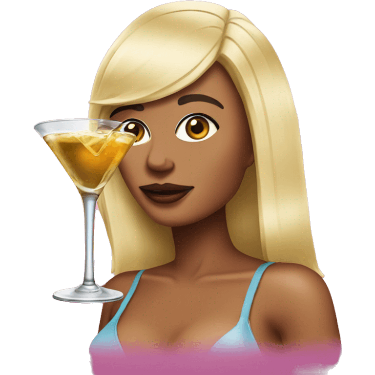 Pornstar martini  emoji