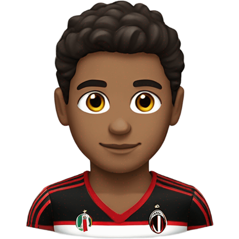 AC MILAN boy tanned dark hair brown eyes  emoji