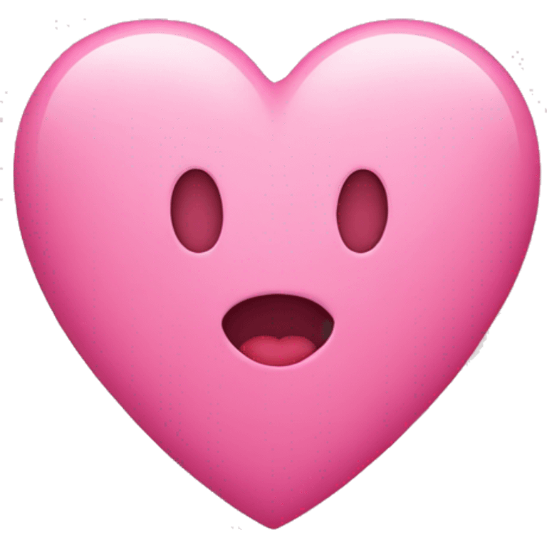 Pink heart emoji