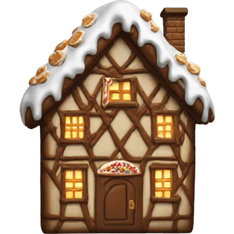 Lebkuchen Haus  emoji