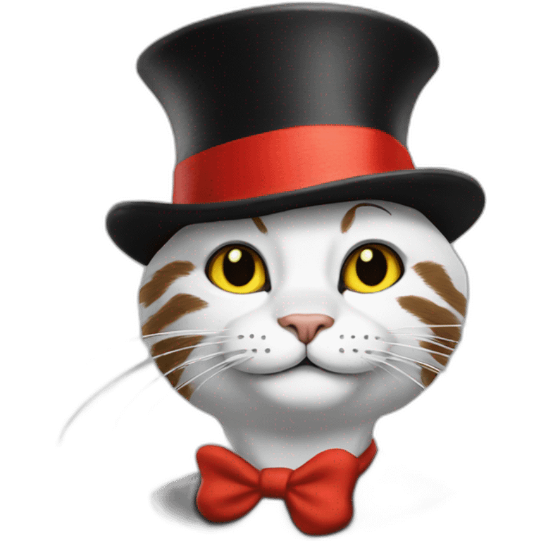 the cat in the hat emoji