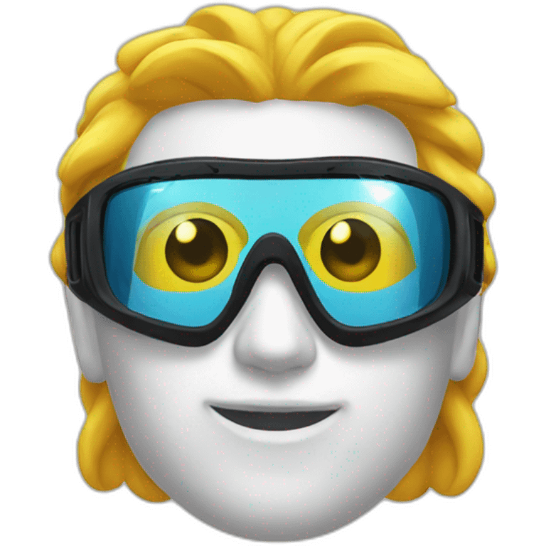 swimming googles emoji