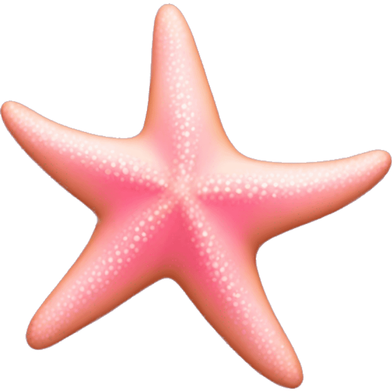 starfish, pink emoji