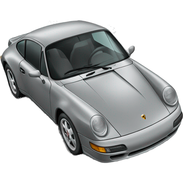 Grey porshe emoji