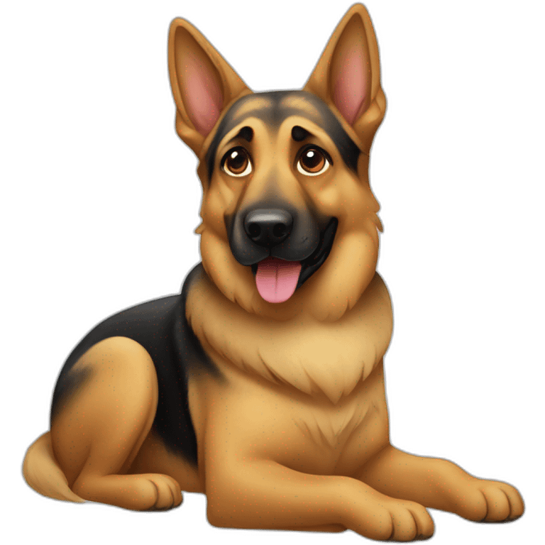 german shepered dog emoji