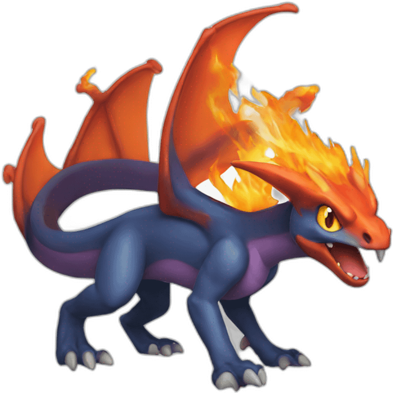 Dracaufeu pokemon emoji