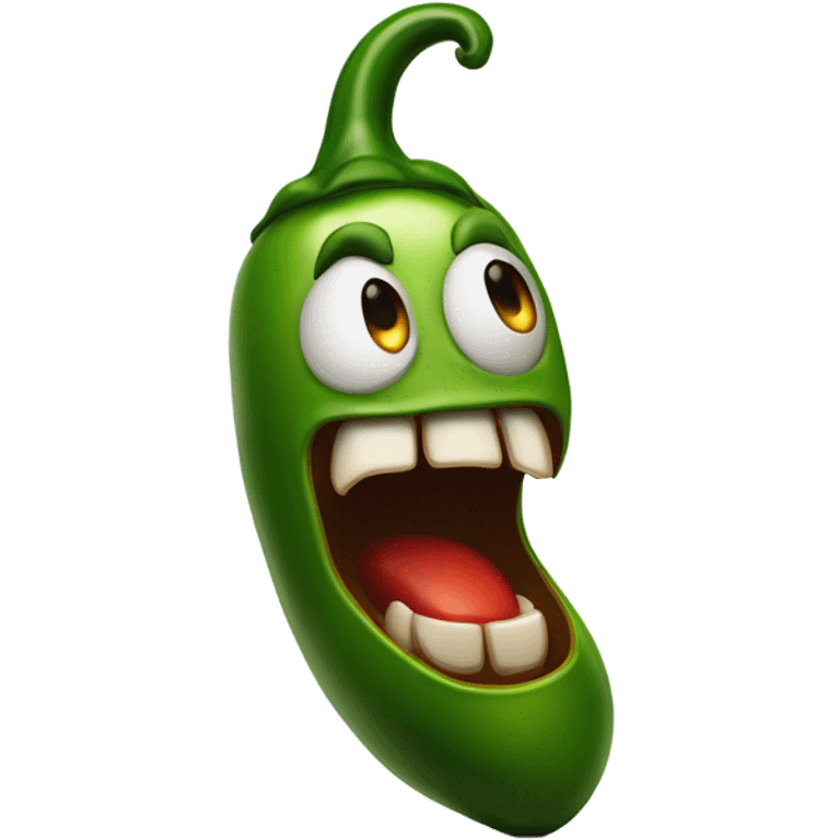 Jalapeno rage emoji