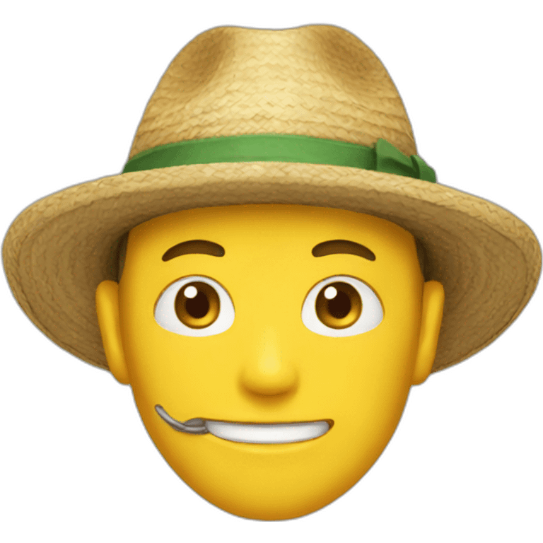 Strawhat emoji