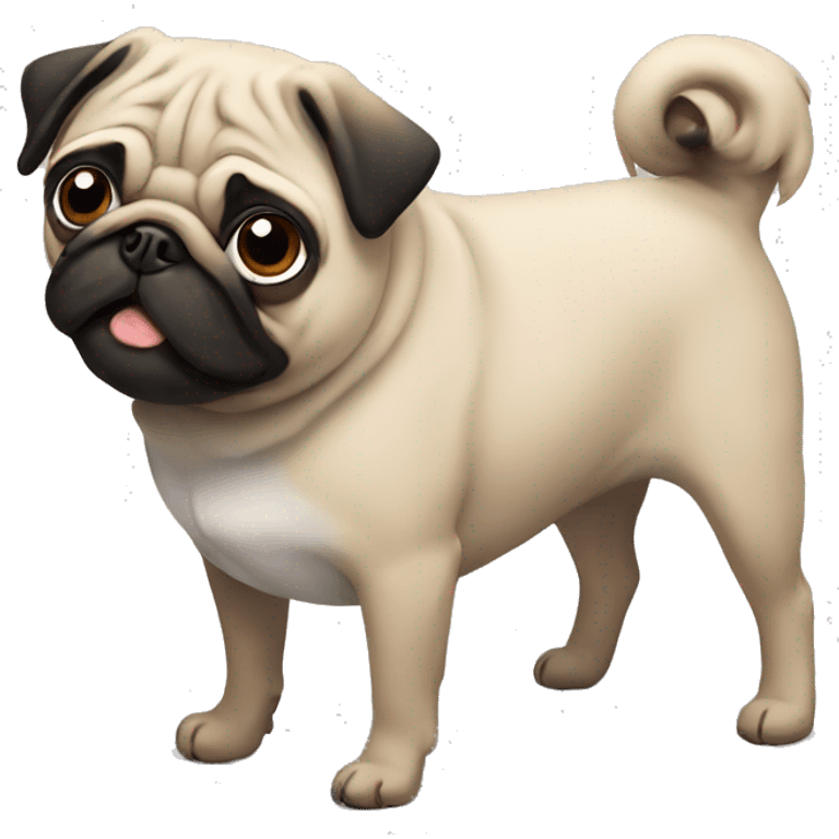 Pug emoji