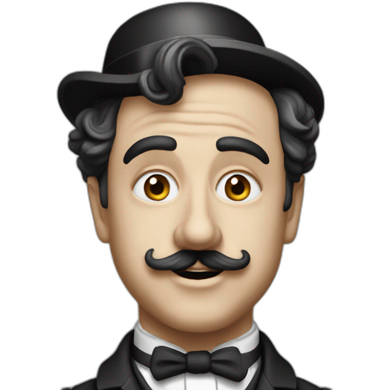 charles chaplin emoji