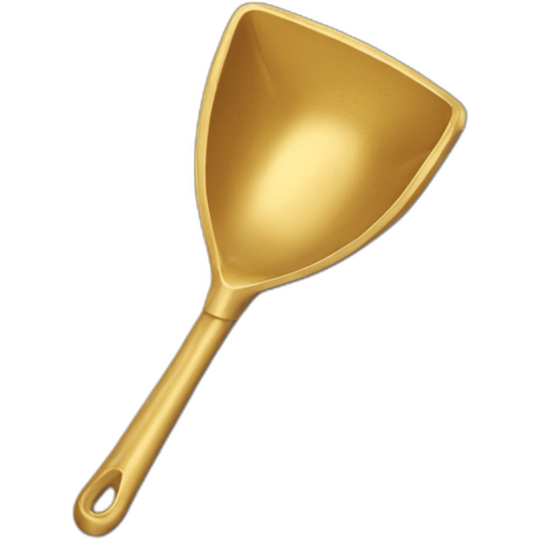 Golden shovel Slanting placement emoji