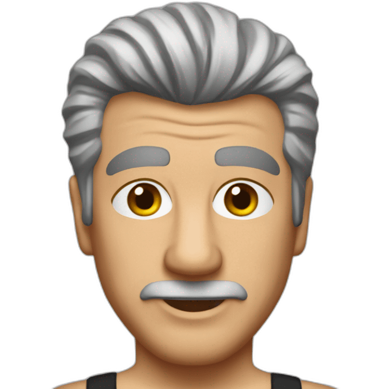 Phil Leotardo in a leotard emoji