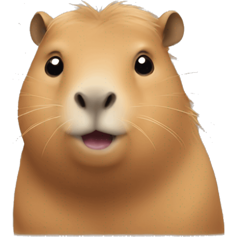 Cute capybara  emoji