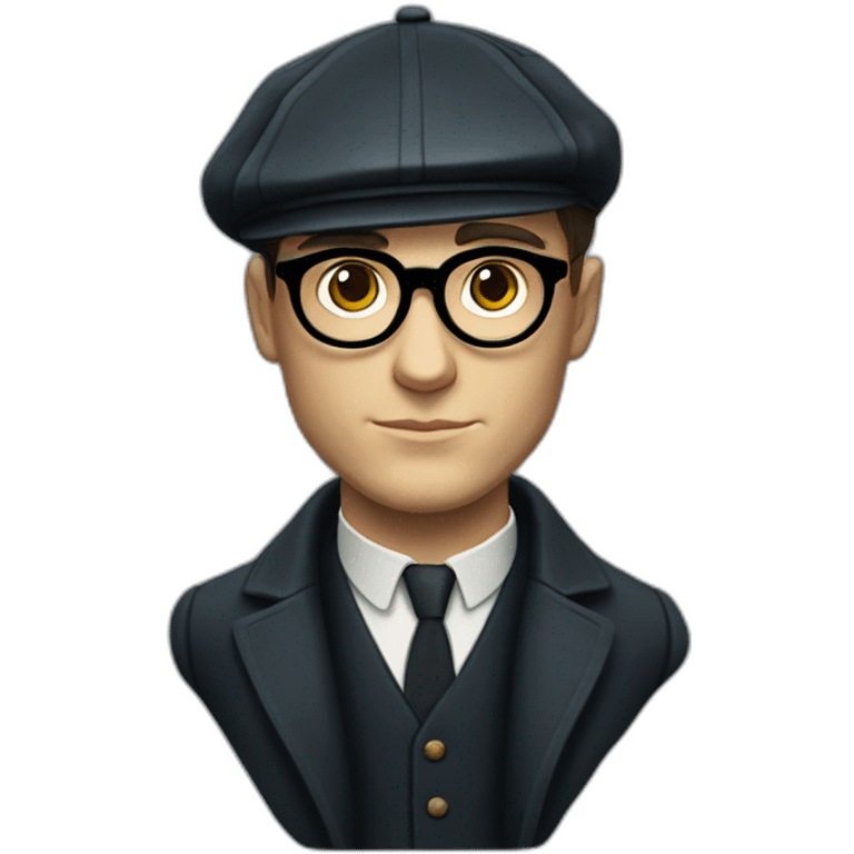 tommy shelby with glasses emoji