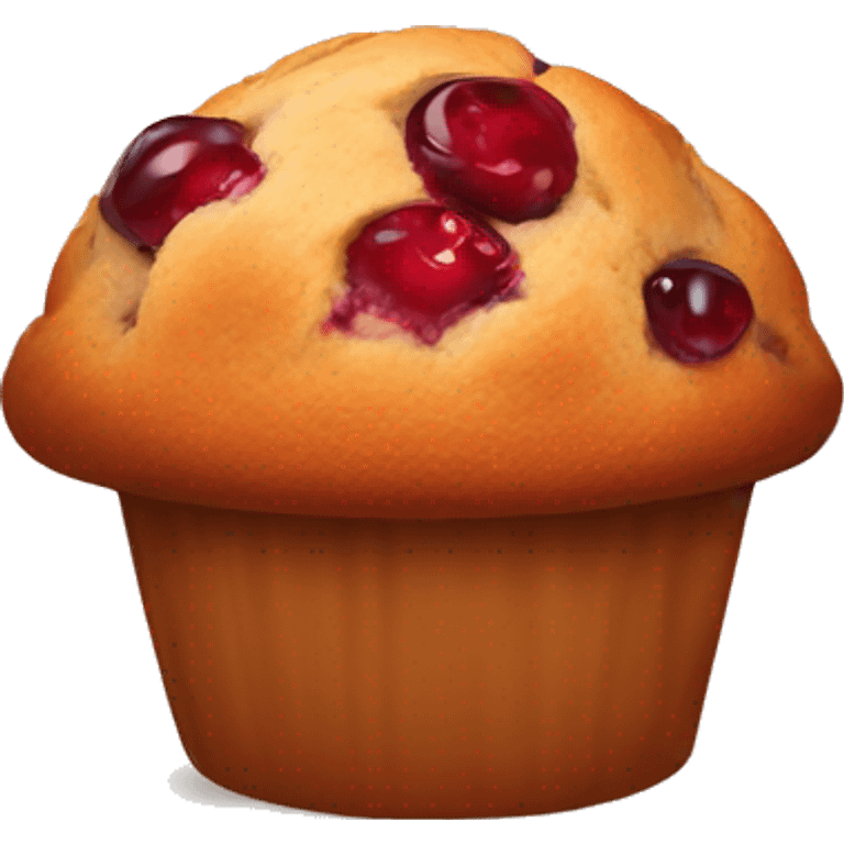 Cranberry muffin  emoji