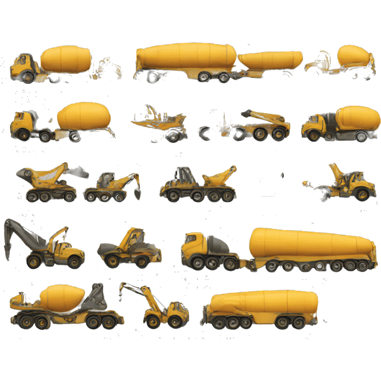  big vehicle construction suppliers emoji