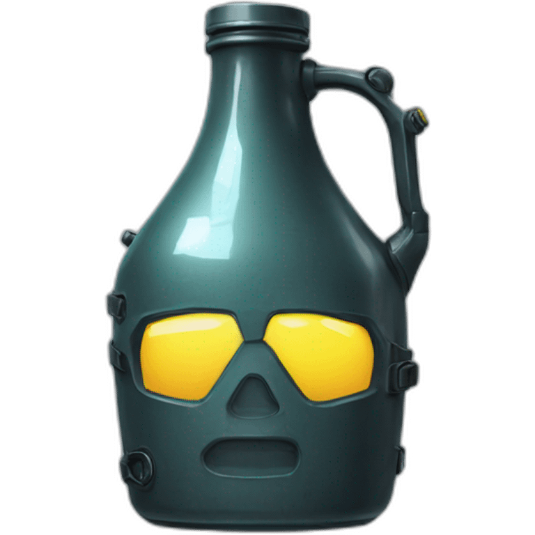 jug in cyberpunk style emoji