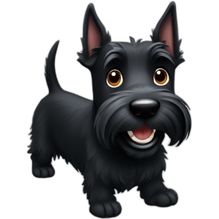 happy scottish terrier emoji