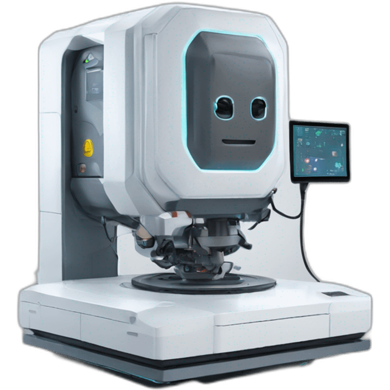 hi tech robotic cell emoji