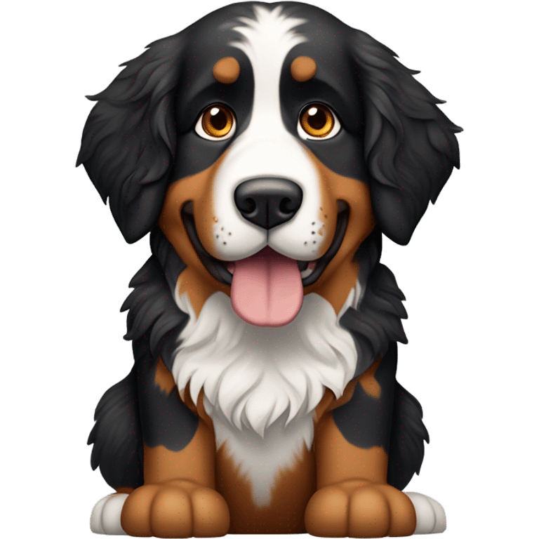 Bernese mountain dog emoji