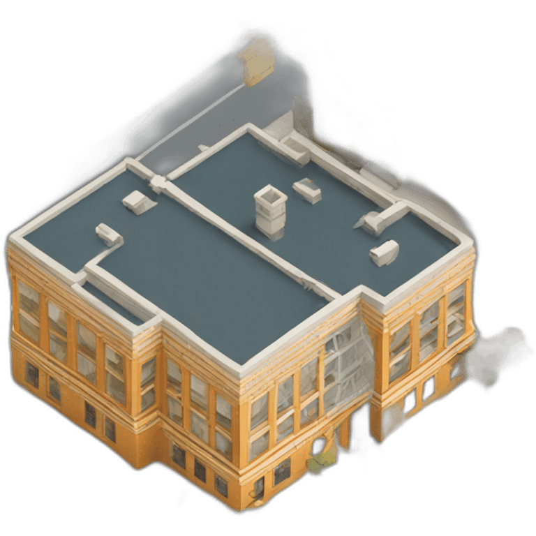 building model isometric san francisco emoji